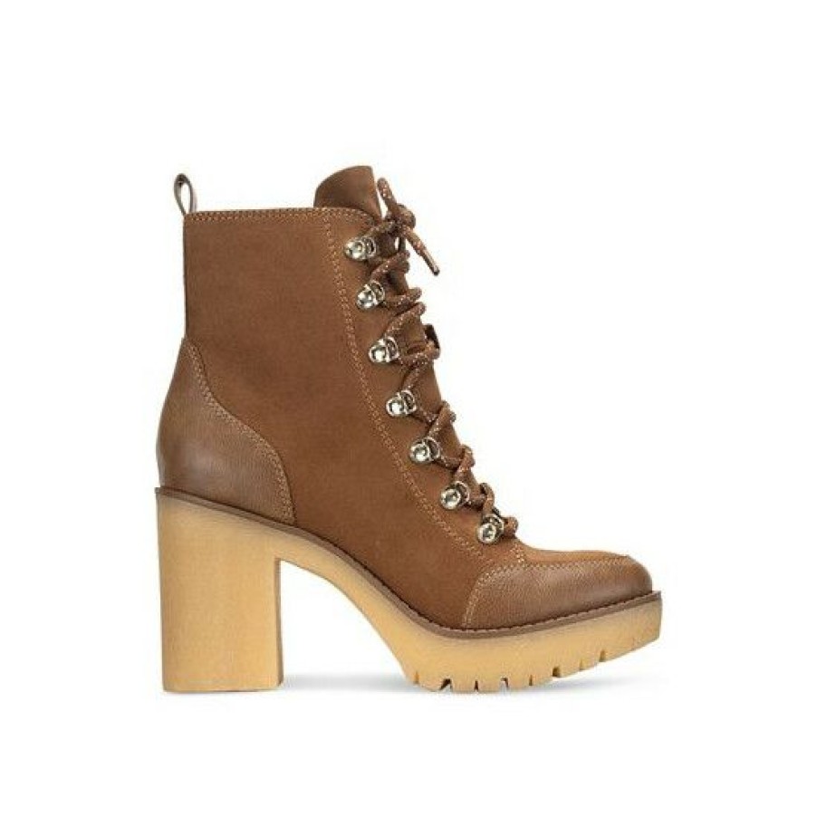 Shoes * | Promo Sun + Stone Lennonn Lace-Up Booties, Created For Macy'S