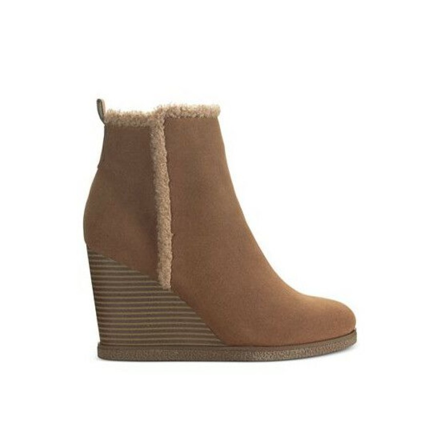 Shoes * | Wholesale Sun + Stone Camillia Wedge Booties, Created For Macy'S