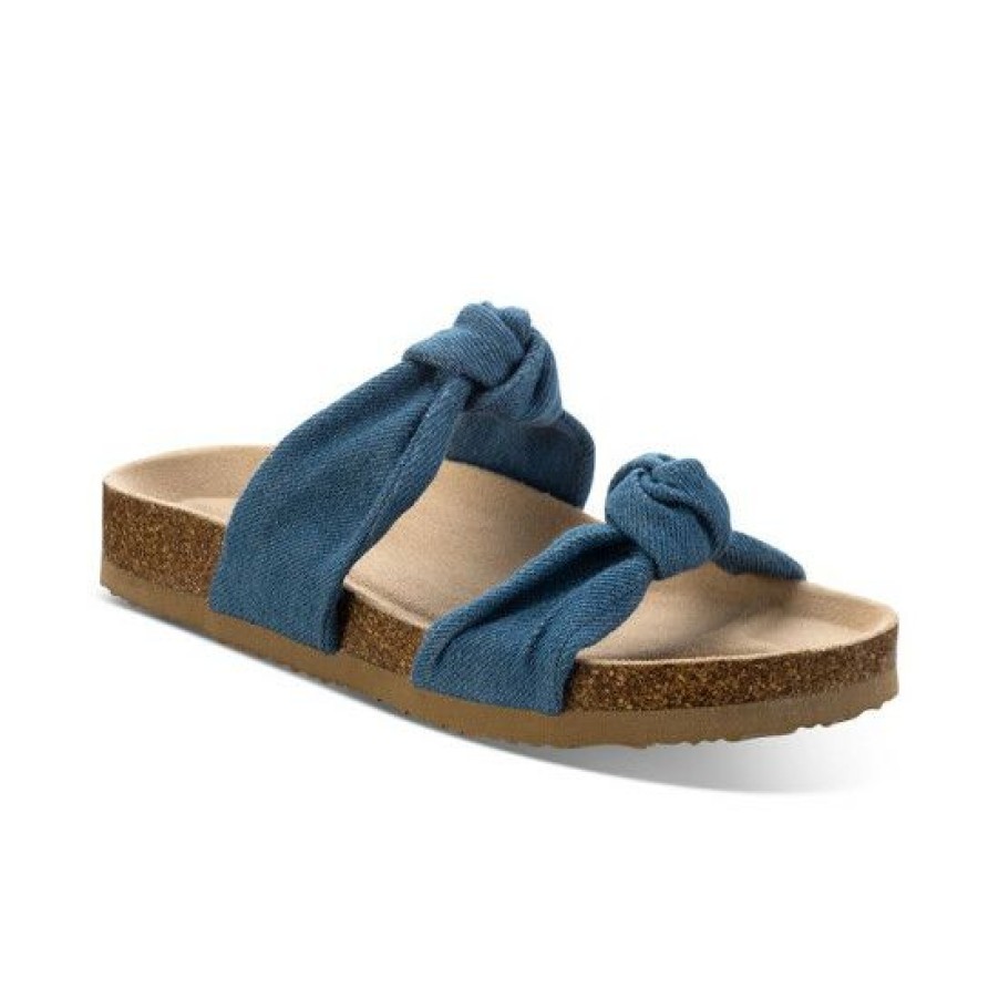 Shoes * | Cheap Sun + Stone Astrid Knotted Sandals, Created For Macy'S