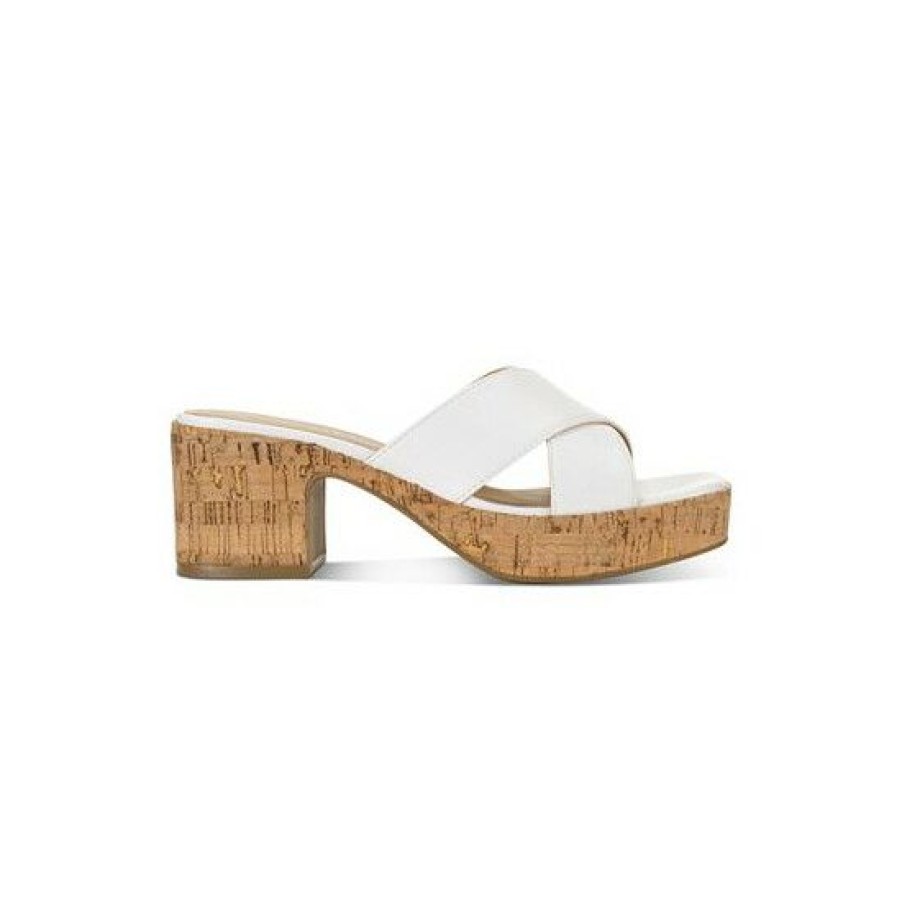 Shoes * | Hot Sale Sun + Stone Giigi Crisscross Wedge Sandals, Created For Macy'S