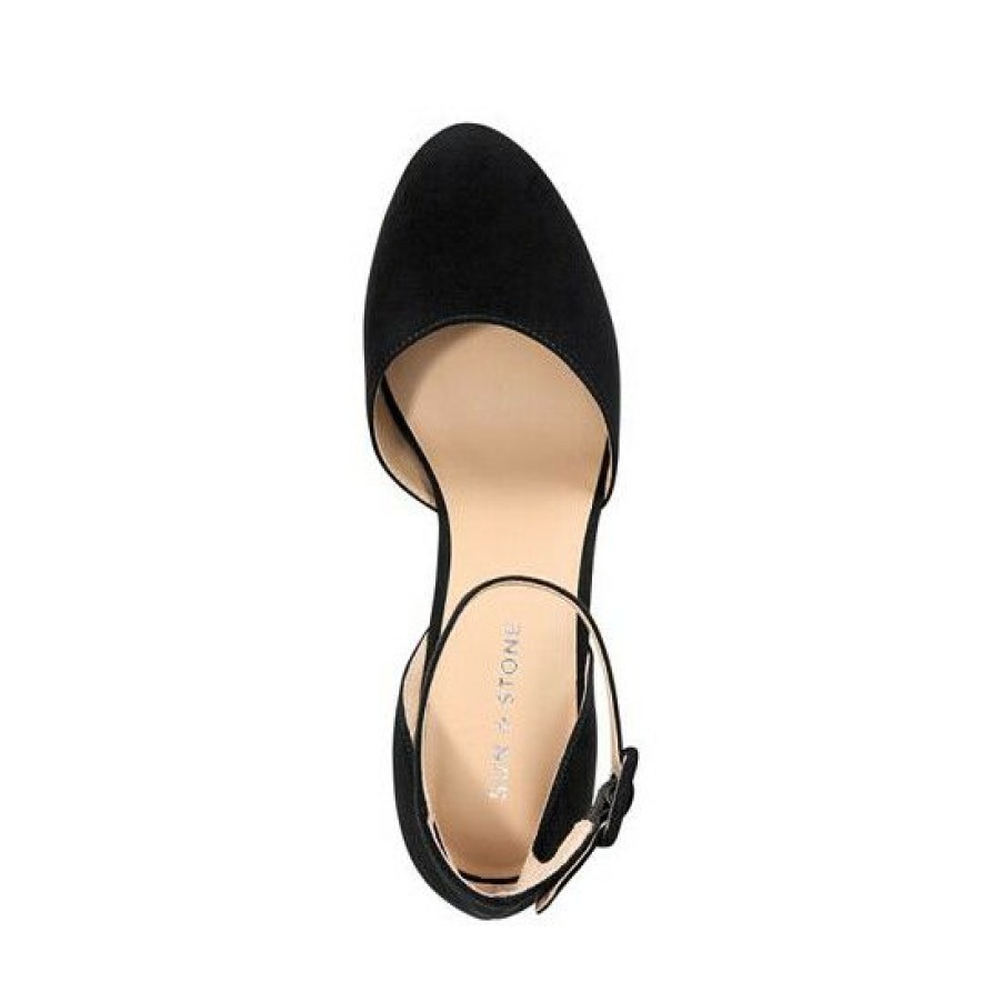 Shoes * | Promo Sun + Stone Estrella Block-Heel Pumps, Created For Macy'S