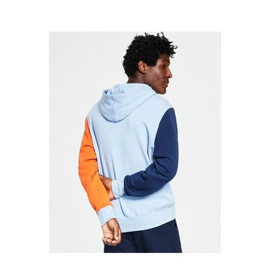 Men * | Discount Sun + Stone Men'S Remix Colorblocked Hoodie Sweatshirt, Created For Macy'S