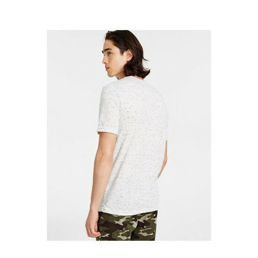 Men * | Hot Sale Sun + Stone Men'S Nep Crew T-Shirt, Created For Macy'S