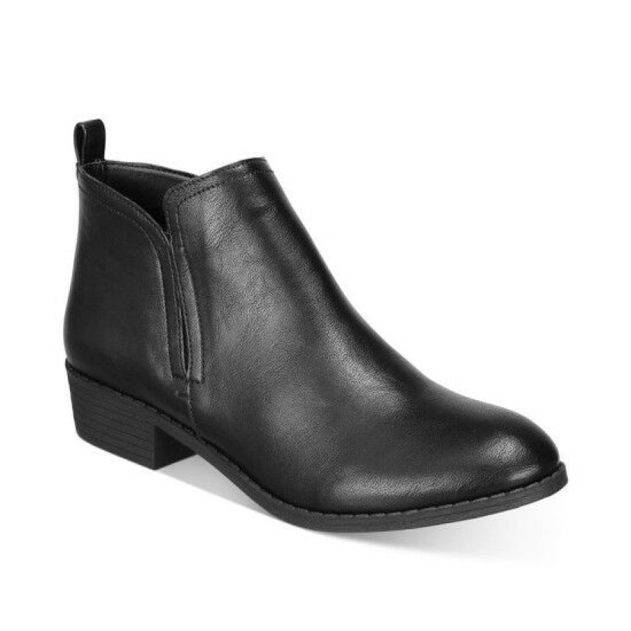 Shoes * | Top 10 Sun + Stone Cadee Ankle Booties, Created For Macy'S Micro