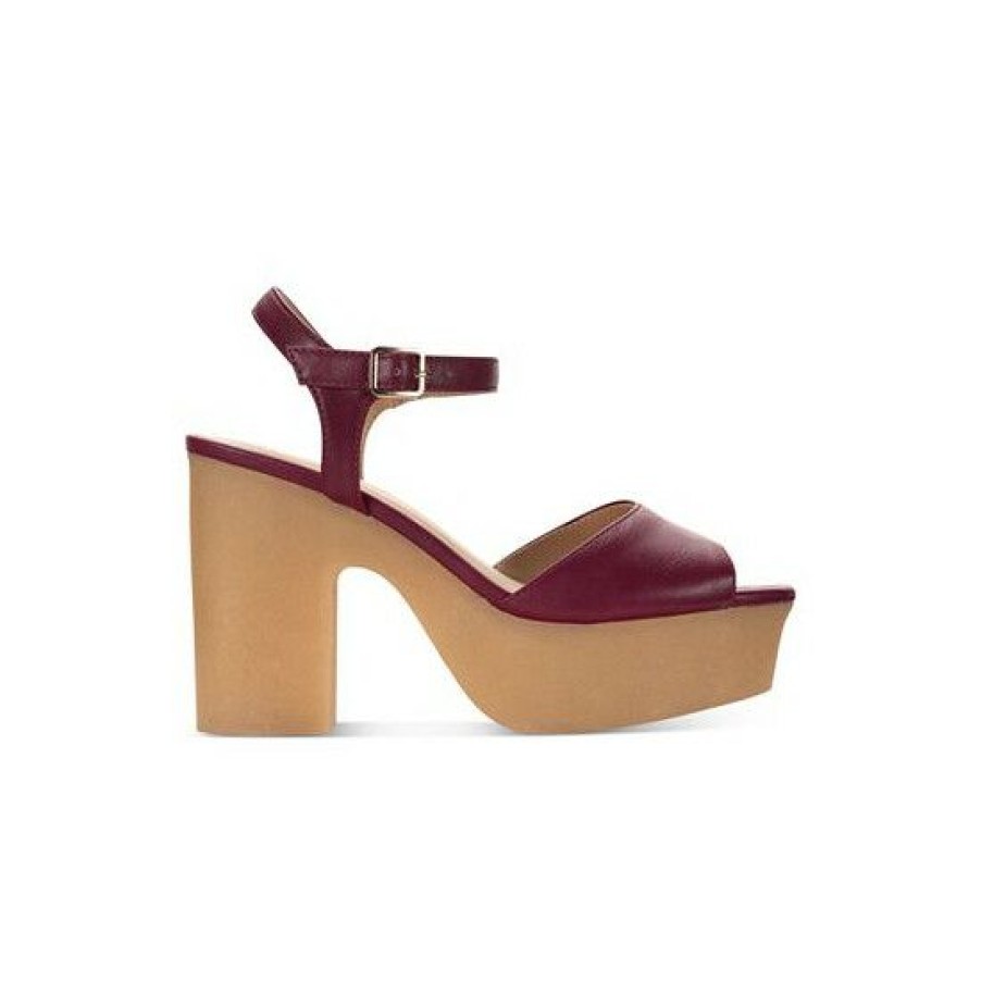 Shoes * | Best Sale Sun + Stone Gretaa Ankle-Strap Platform Dress Sandals, Created For Macys