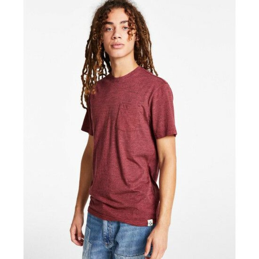 Men * | Best Sale Sun + Stone Men'S Regular-Fit Jersey Slub T-Shirt, Created For Macy'S