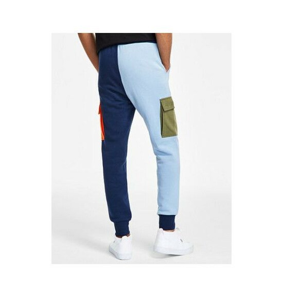 Men * | Best Deal Sun + Stone Men'S Colorblocked Pants, Created For Macy'S