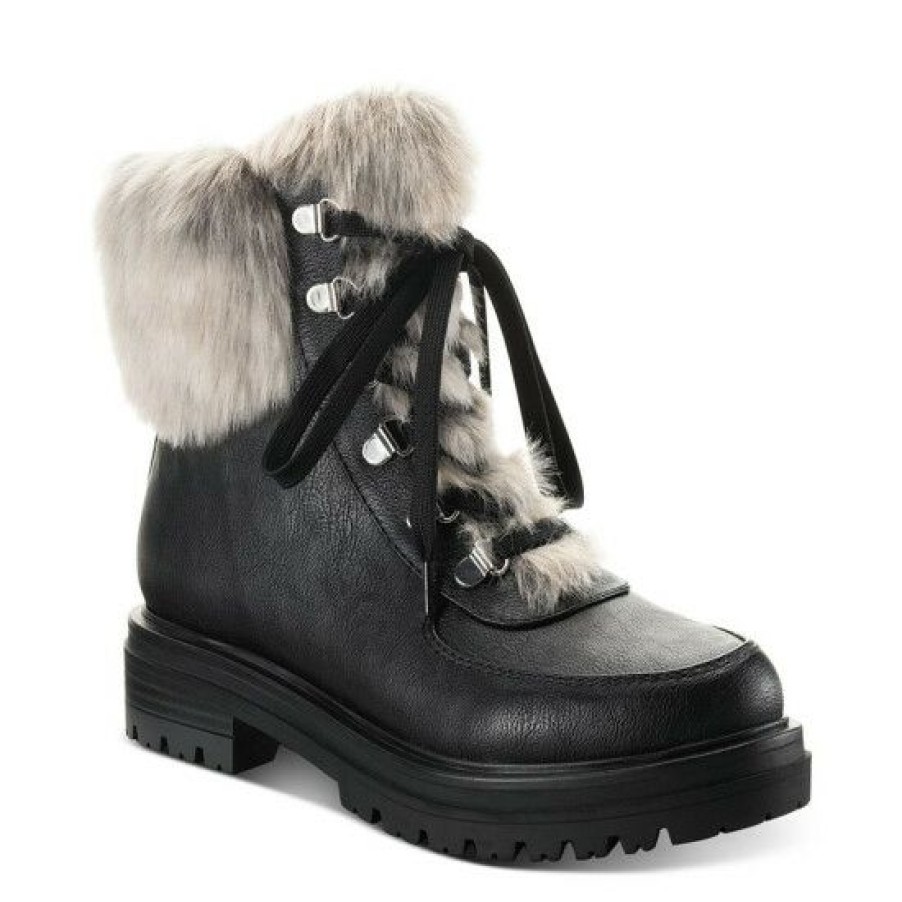 Shoes * | Budget Sun + Stone Orlaa Cold-Weather Lug Sole Boots, Created For Macy'S