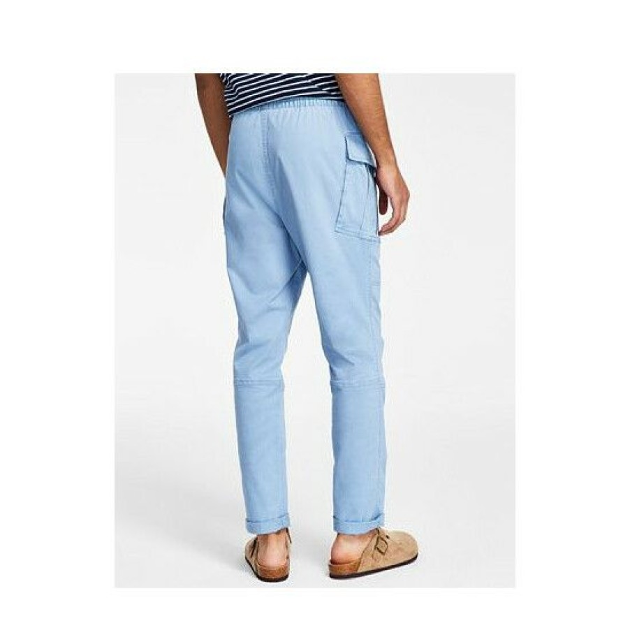 Men * | Hot Sale Sun + Stone Men'S Ronan Pull-On Cargo Pants, Created For Macy'S Mountain Spring