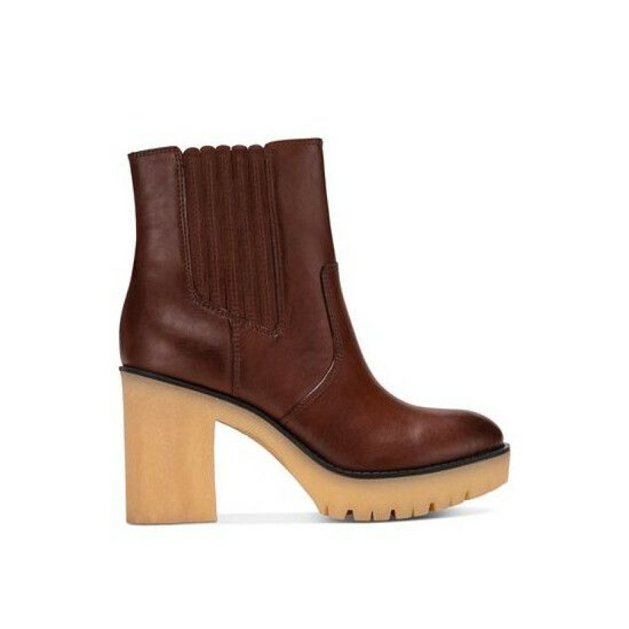 Shoes * | Outlet Sun + Stone Lennii Lug Sole Booties, Created For Macy'S