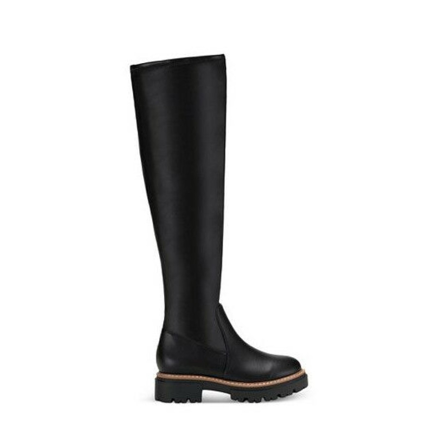 Shoes * | Buy Sun + Stone Jacksonn Over-The-Knee Lug Boots, Created For Macy'S