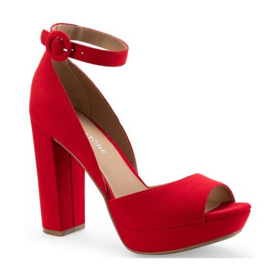 Shoes * | Wholesale Sun + Reeta Block-Heel Platform Sandals, Created For Macy'S