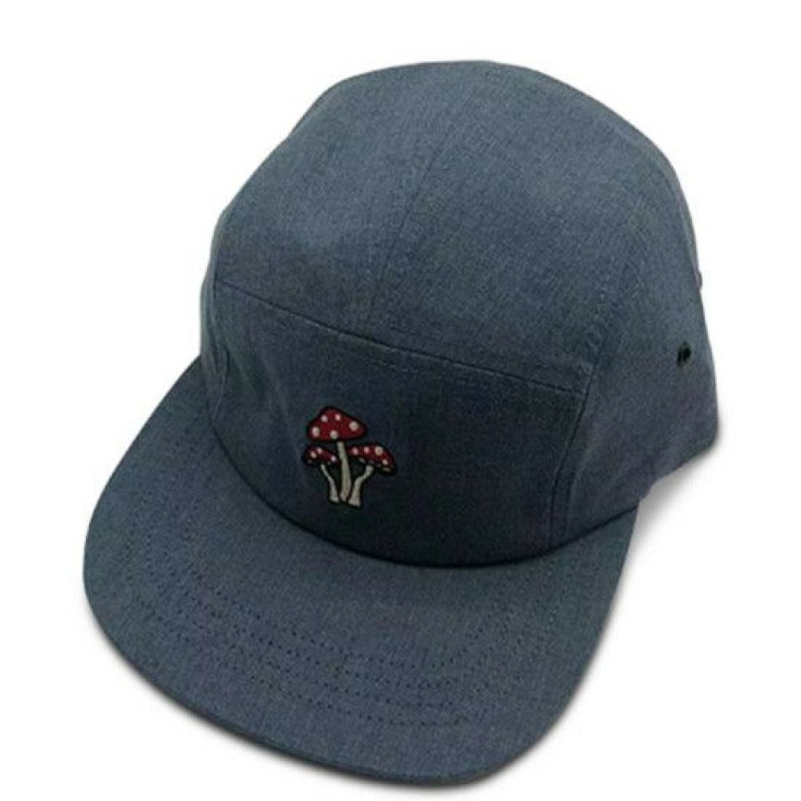 Men * | Best Deal Sun + Stone Men'S Mushroom Graphic Hat, Created For Macy'S Denim