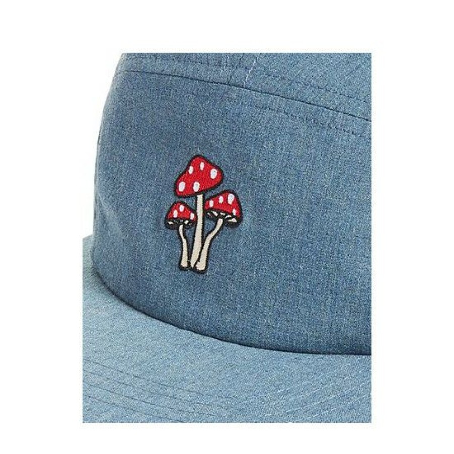 Men * | Best Deal Sun + Stone Men'S Mushroom Graphic Hat, Created For Macy'S Denim