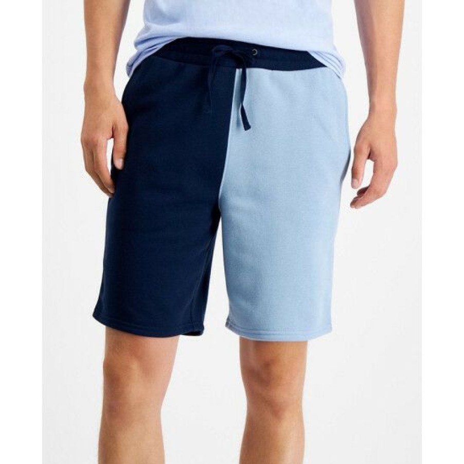 Men * | Budget Sun + Stone Men'S Colorblocked Shorts, Created For Macy'S