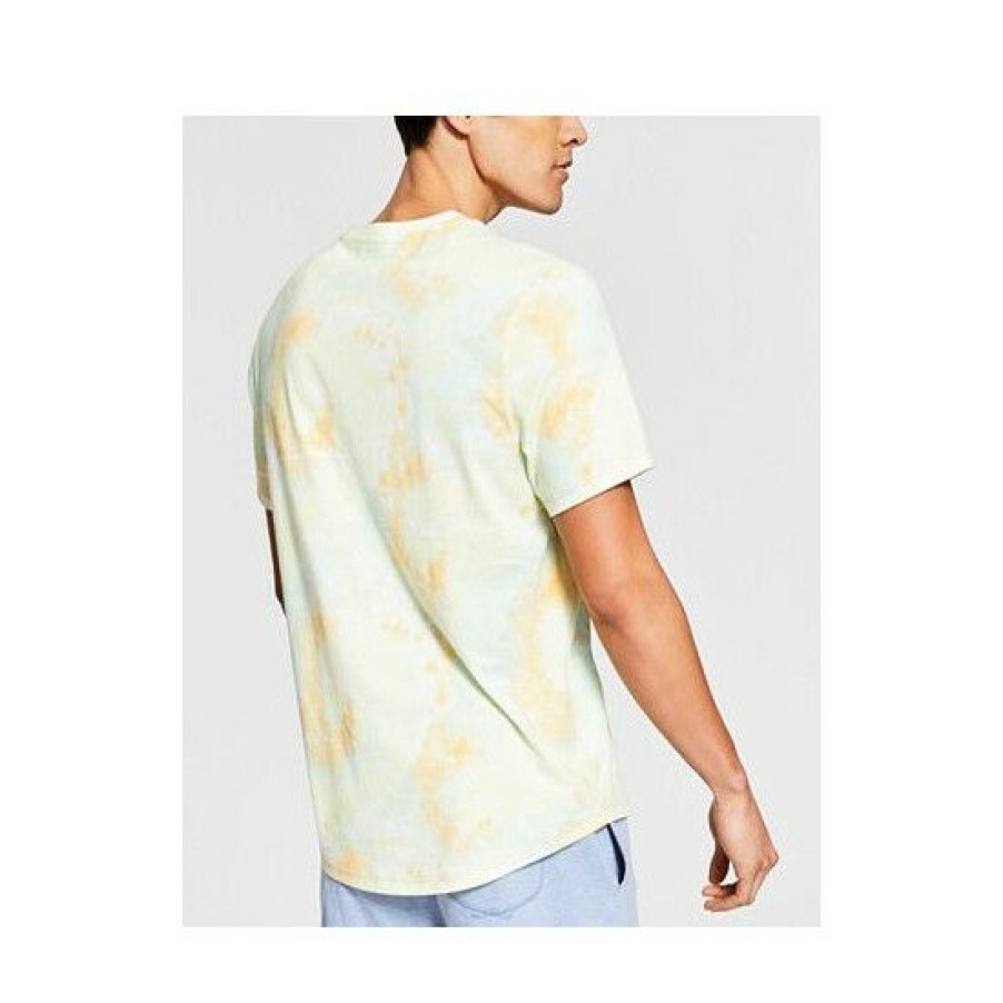 Men * | Flash Sale Sun + Stone Men'S Sunburst Pajama Top Tie Dye