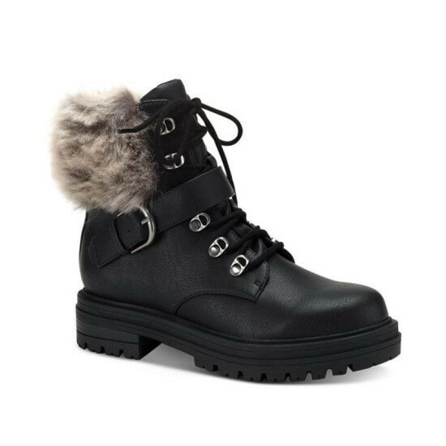 Shoes * | Best Deal Sun + Stone Orlenaa Cold-Weather Booties, Created For Macy'S