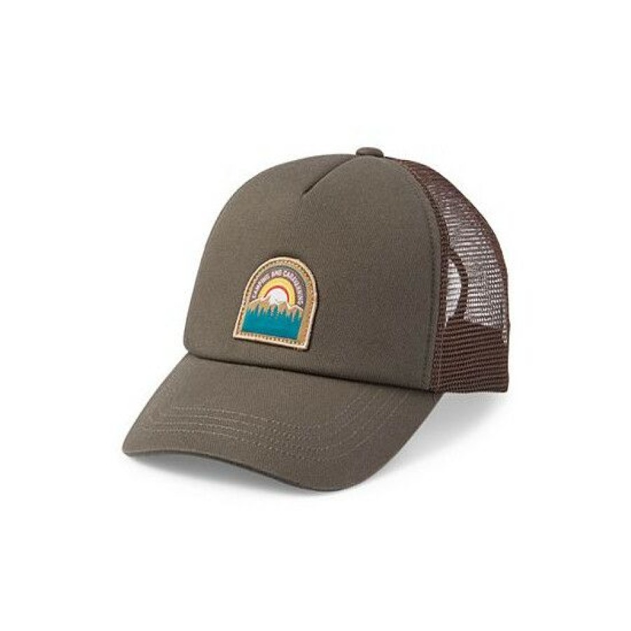 Men * | Deals Sun + Stone Men'S Mountain Graphic Hat, Created For Macy'S Dark Green