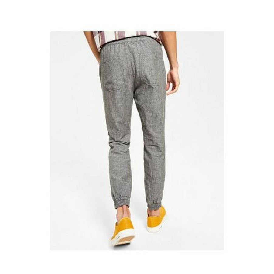 Men * | Discount Sun + Stone Men'S Charles Linen Jogger Pants, Created For Macy'S