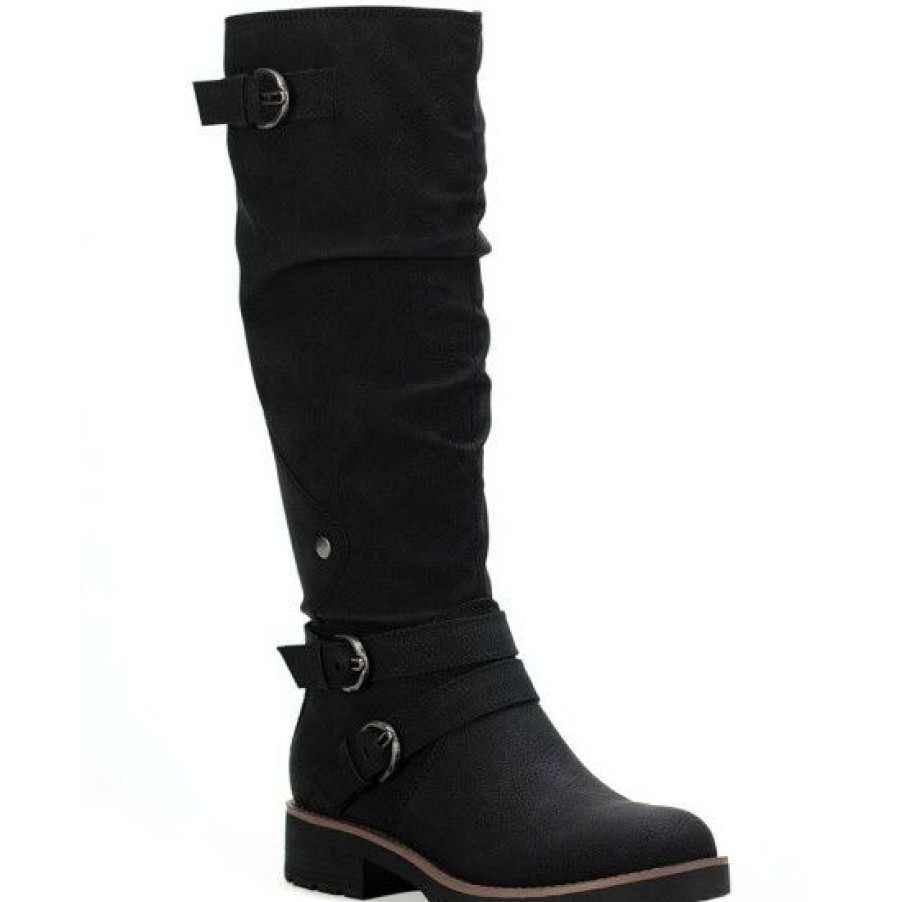 Shoes * | Cheap Sun + Stone Brinley Strapped Lug-Sole Boots, Created For Macy'S